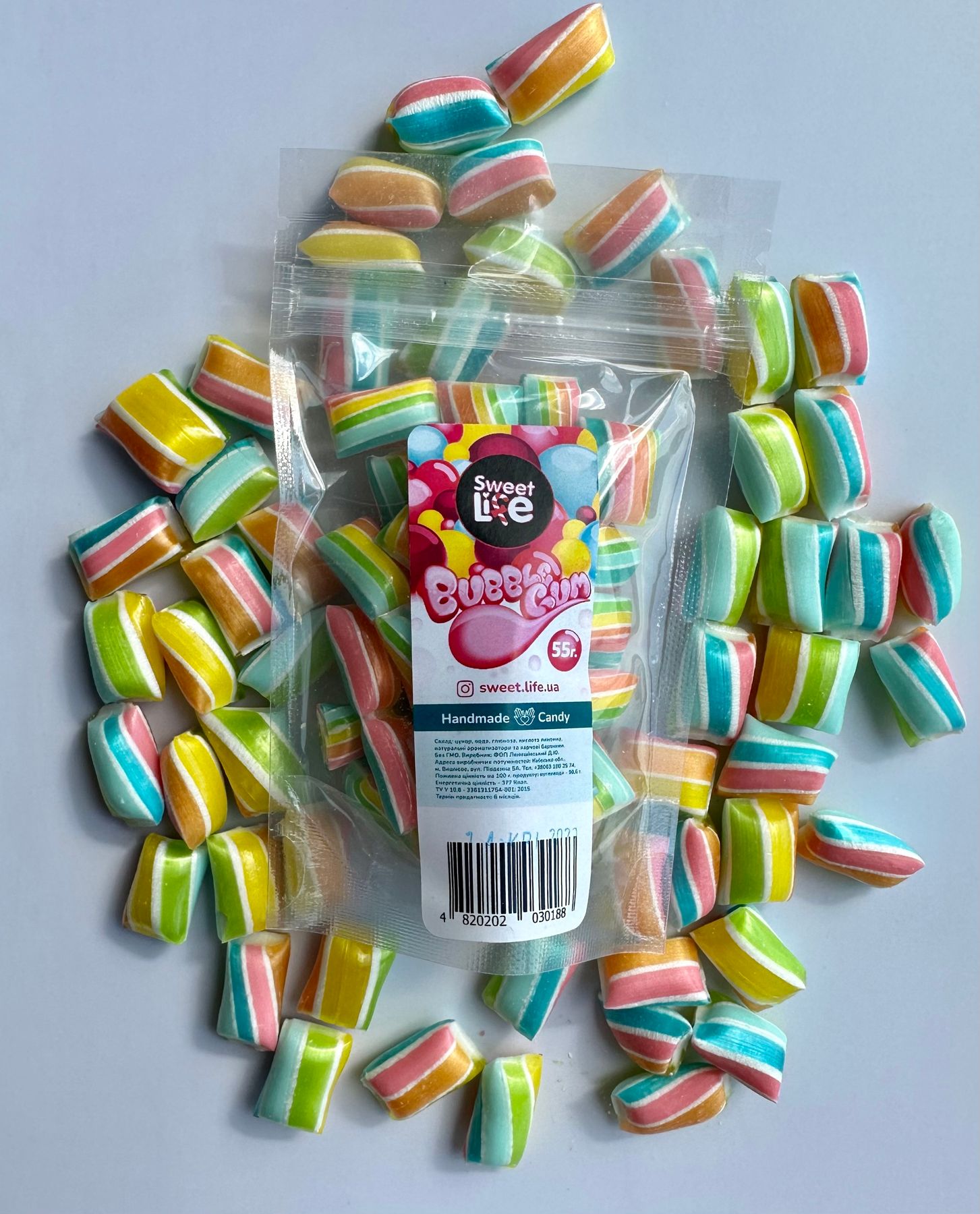 Подушечки Bubble Gum 55гр